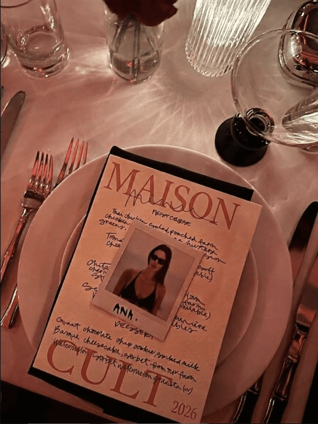 Maison Cult table setting